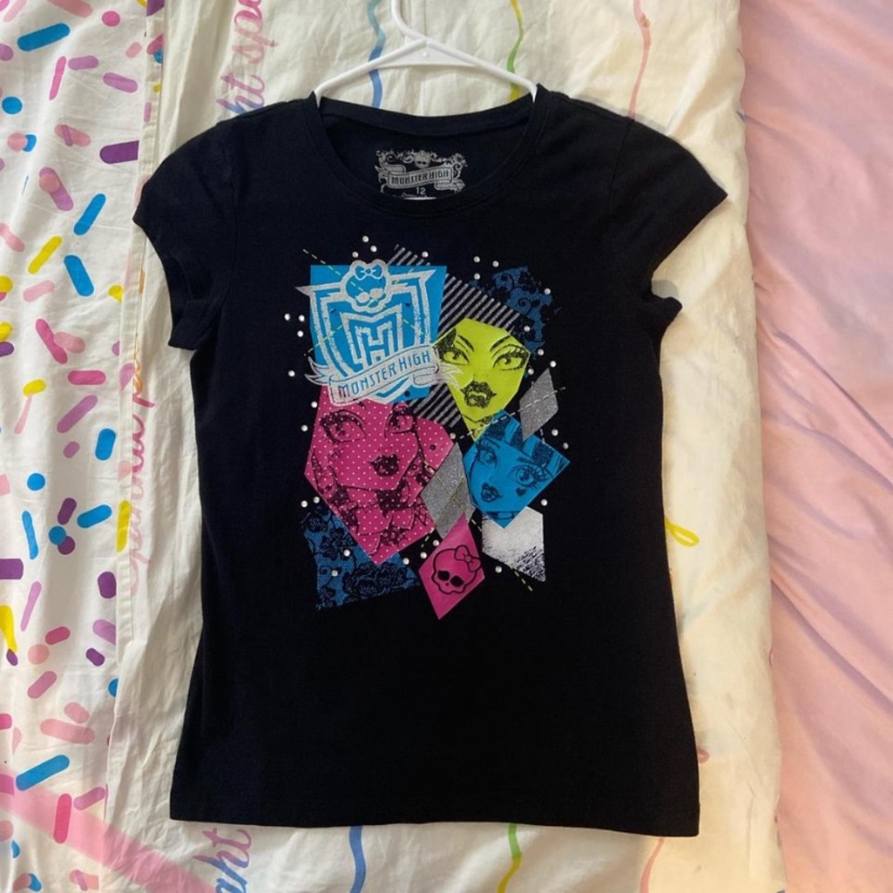 monster high rhinestone top